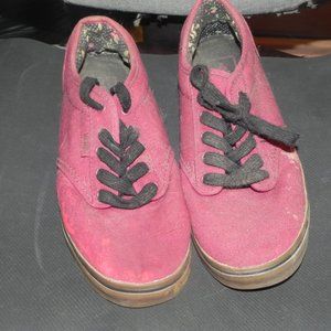 Burgandy Vans